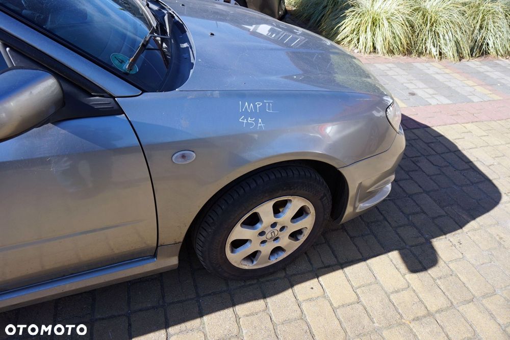 MASKA ZDERZAK BŁOTNIKI LAMPY IMPREZA II GD LIFT 45A  SUBARU 2006-2007 SZARY PRZÓD KOMPLETNY - 17