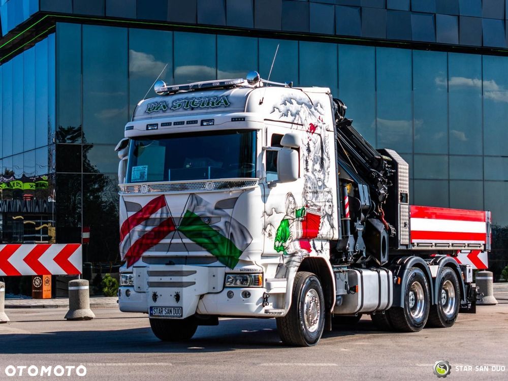 Scania R450 6x4 PALFINGER PK 53002 SH HDS Żuraw Fly Jib Siodło Wciągarka - 13
