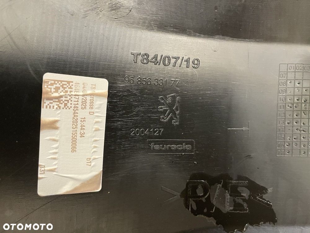 NOWY ORYGINALNY ZDERZAK TYLNY PEUGEOT 3008 I 1 09-16 4xPDC 9684964277 - 13