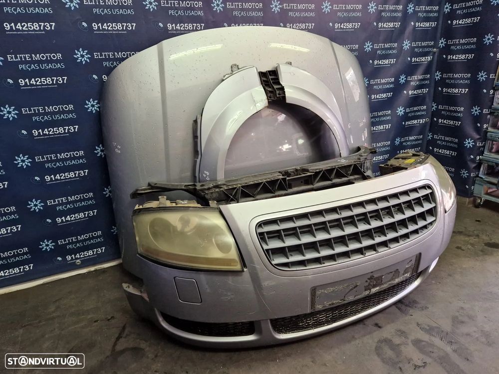 Frente completa usada AUDI TT 8N XENON parachoques capot oticas guardalamas radiador - 2