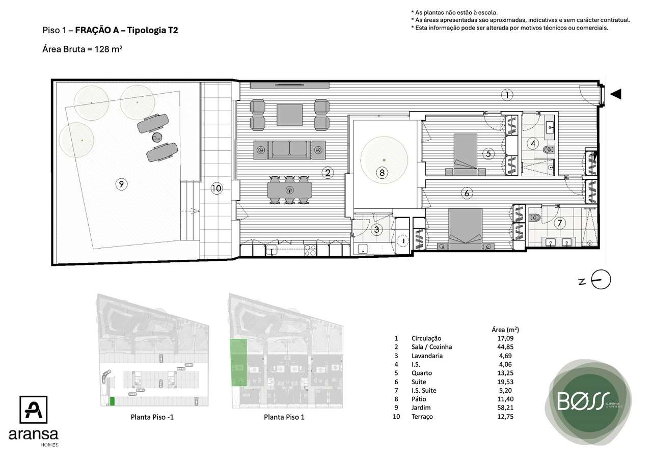 Apartamento T2 com Terraço e Jardim no Boss Gardens, Porto - Grande imagem: 5/16