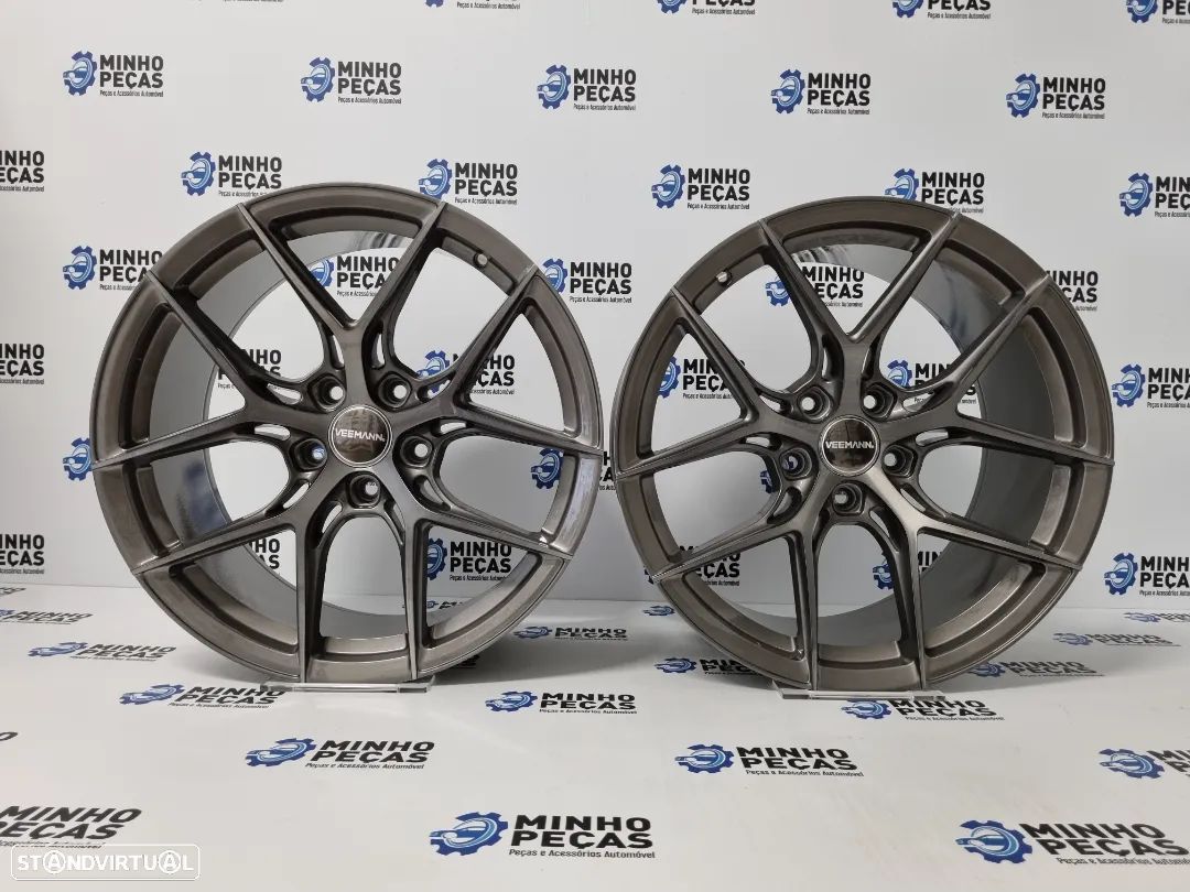 Jantes Veemann (VC580R) em 19 Carbon Grey (5x120) - 1