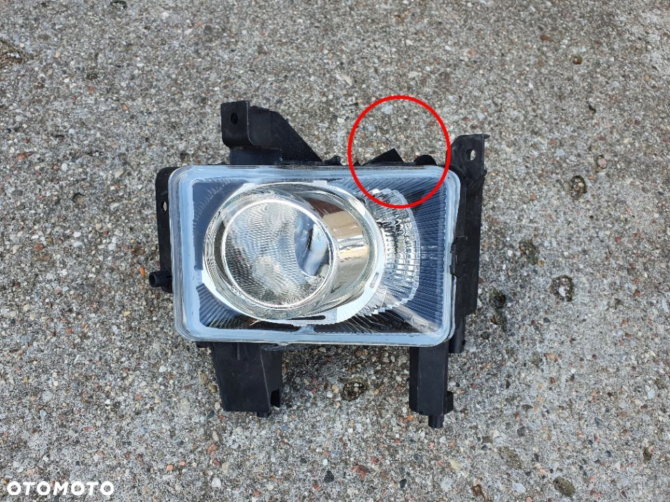 Opel Zafira B II lifting Astra H 08- halogen lewy lampa przeciwmgielna - 2