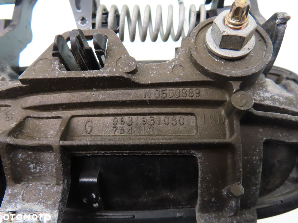 KLAMKA LEWA PRZEDNIA PEUGEOT 607 9631931080 - 2