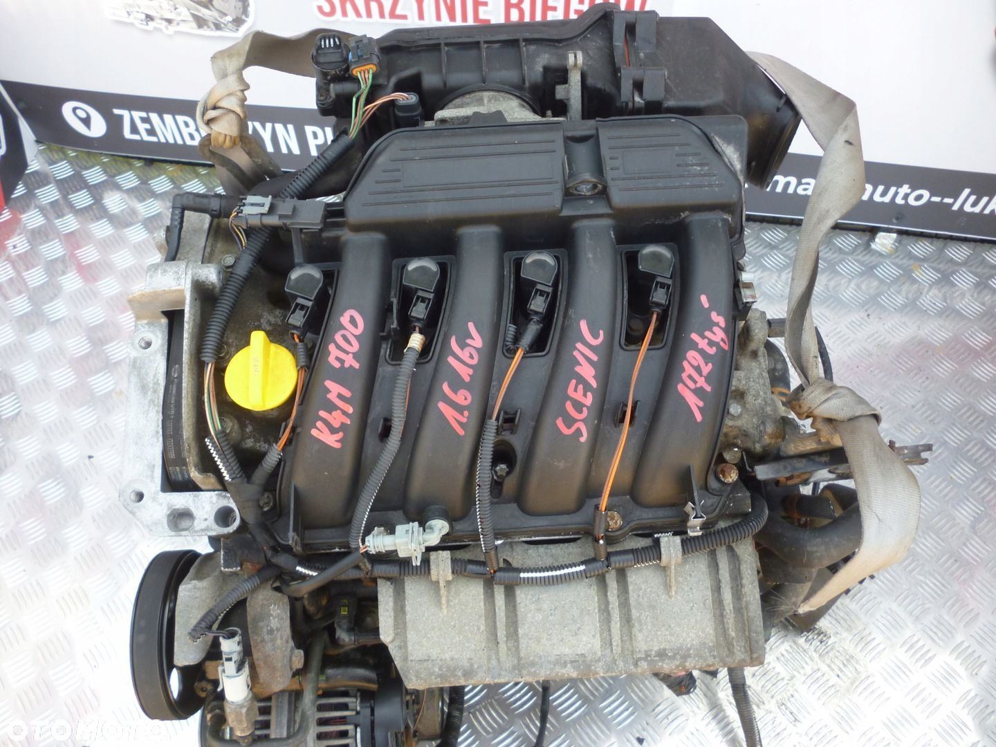 SILNIK RENAULT SCENIC 1.6 16V K4M700 172 TYS - 2
