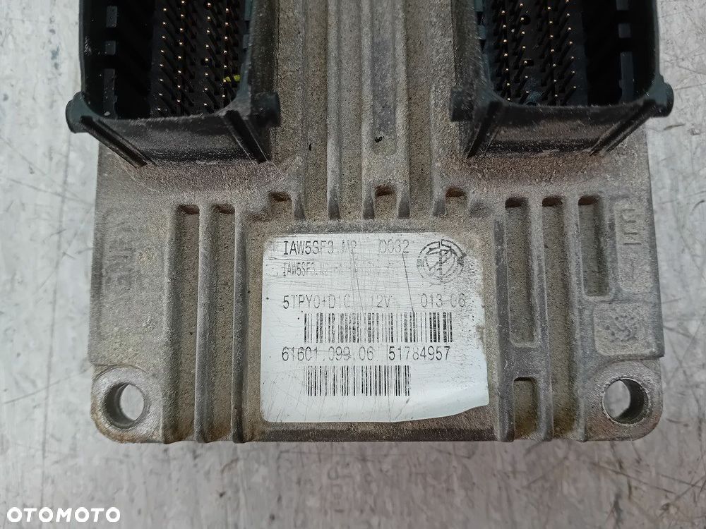 KOMPUTER, STEROWNIK FIAT GRANDE PUNTO 51784957 1.4 8V - 6