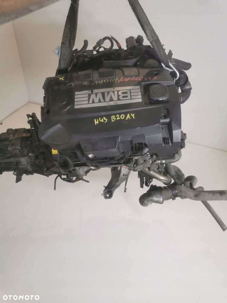 SILNIK KOMPLETNY BMW 3 E90 E91 BMW 1 E87 BMW 5 E60 520 320 120 2.0i N43B20A - 4