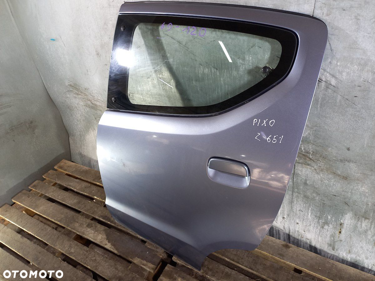 DRZWI LEWY TYŁ NISSAN PIXO ZLZ HATCHBACK - 3