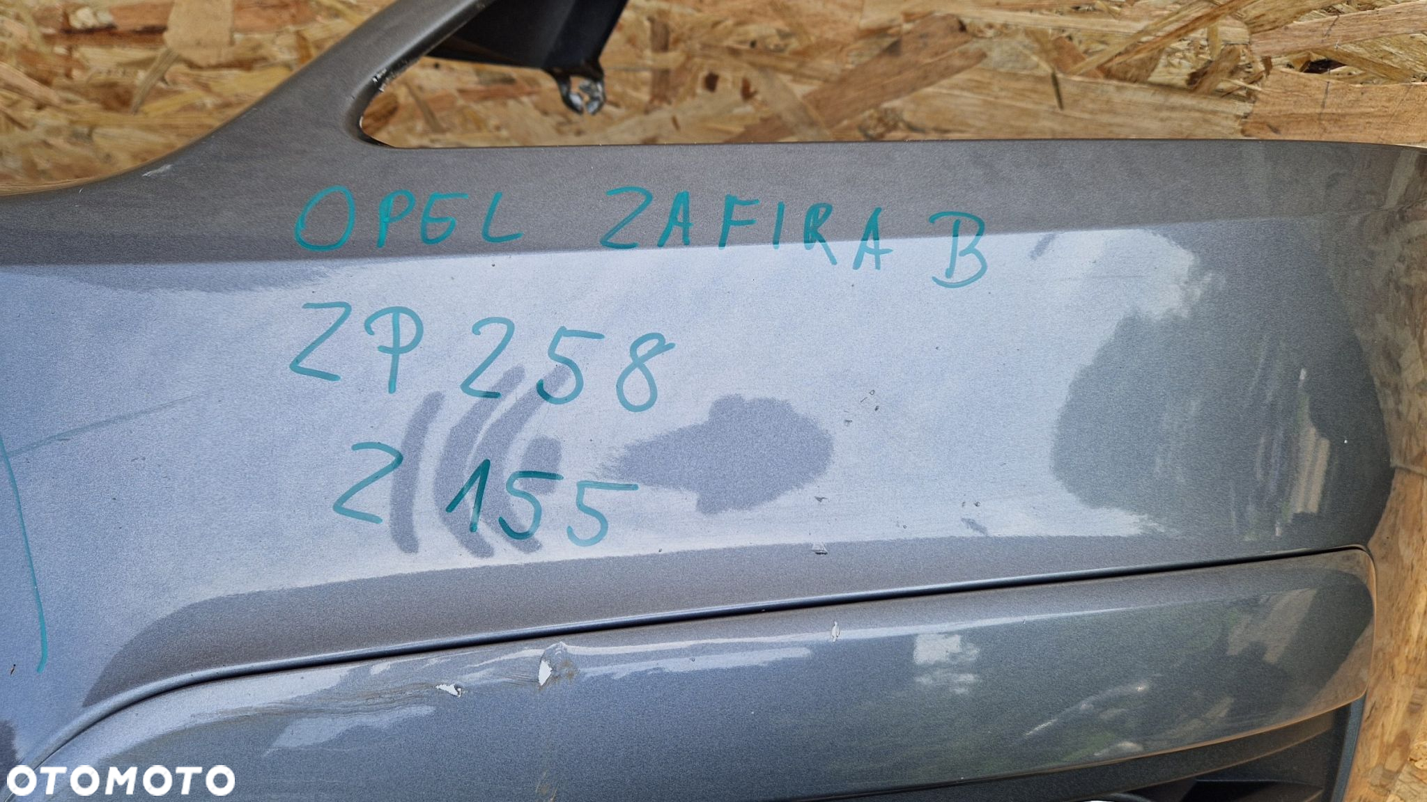 OPEL ZAFIRA B Z155 ZDERZAK PRZÓD  PRZEDNI  HALOGEN - 2