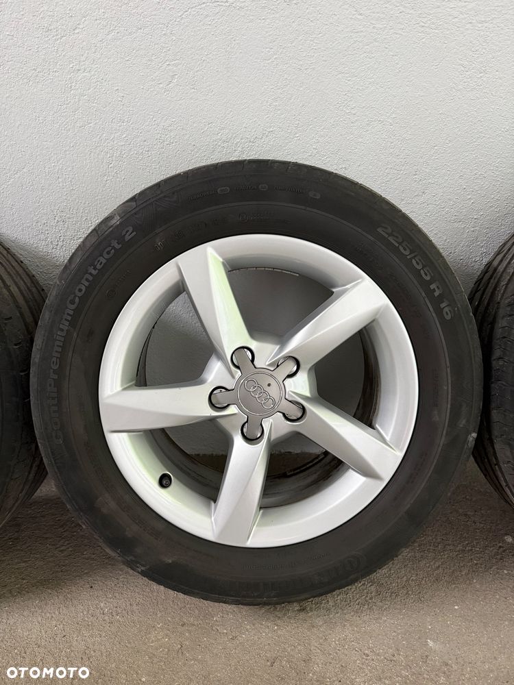 Felgi Audi 16” 5x112 + opony 225/55 Continental - 4