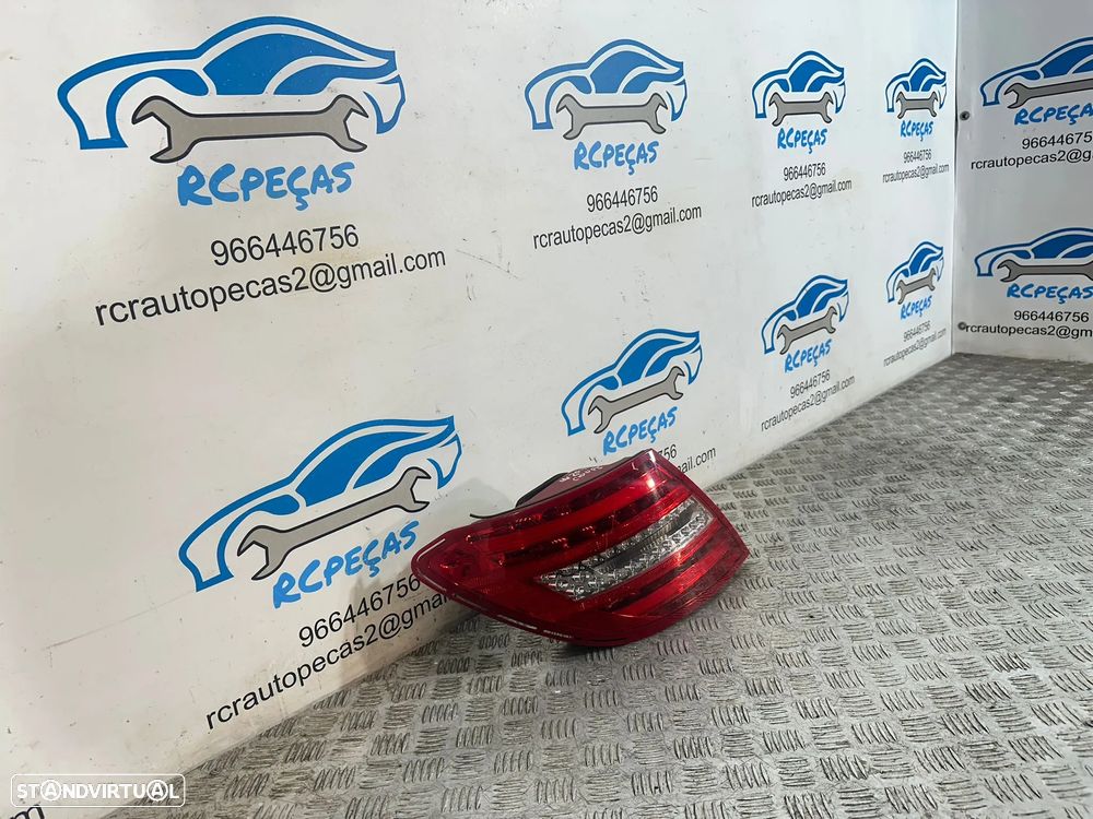 .Farolins Tras Traseiros Originais Led Mercedes Benz W204 Coupe 2 Portas 2011 - 2015 - 10