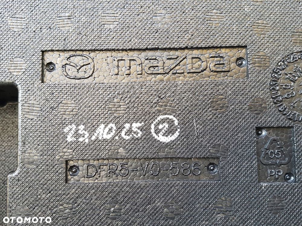 mazda cx30 cx-30 wkład styropian bagażnika wnęka koła dfr5-v0-586 dfr5v0586 - 6
