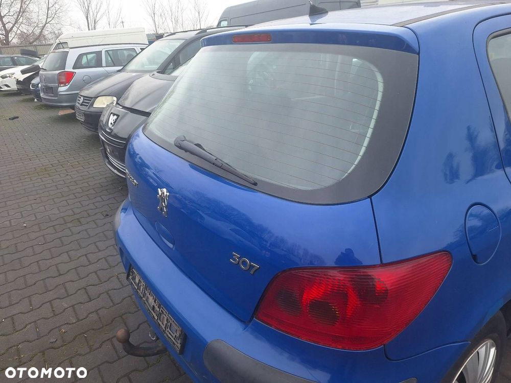 KOMPLETNY TYŁ KLAPA + LAMPY PEUGEOT 307 I EGJB 00-07r - 9
