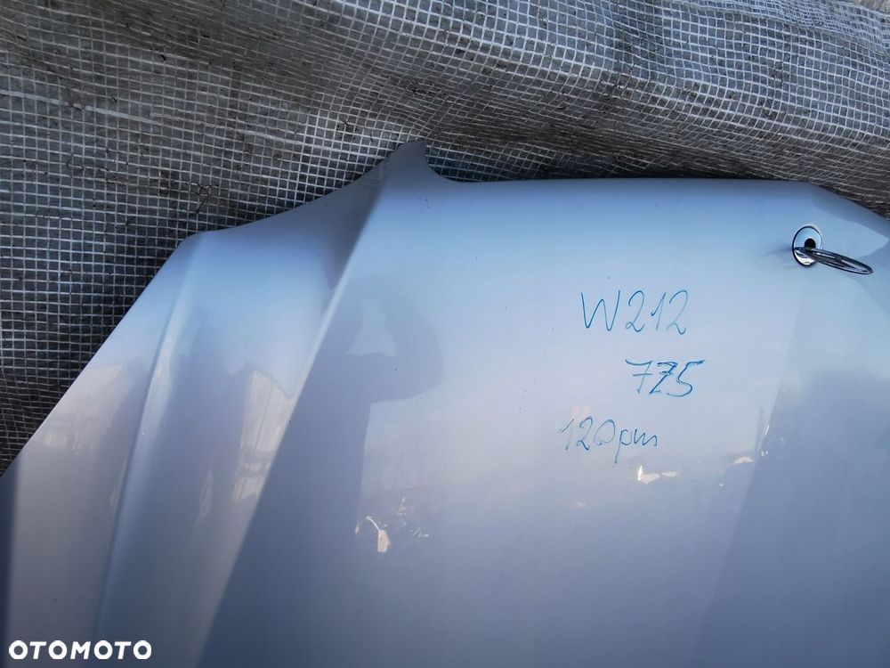 MERCEDES W212 09-12 E-KLASA MASKA POKRYWA SILNIKA KOMPLETNA NABOJE 775 - 4
