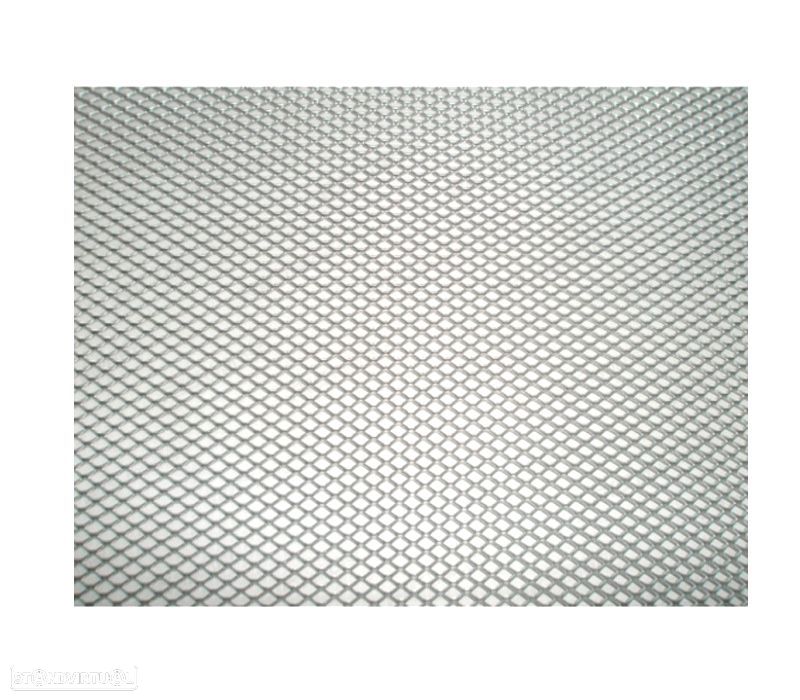 GRELHA EM ALUMINIO COR PRATA - 1