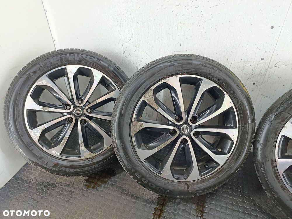 FELGI ALUMINIOWE KOMPLET 18 Z OPONAMI NISSAN QASHQAI I FL 215/55R18 - 5