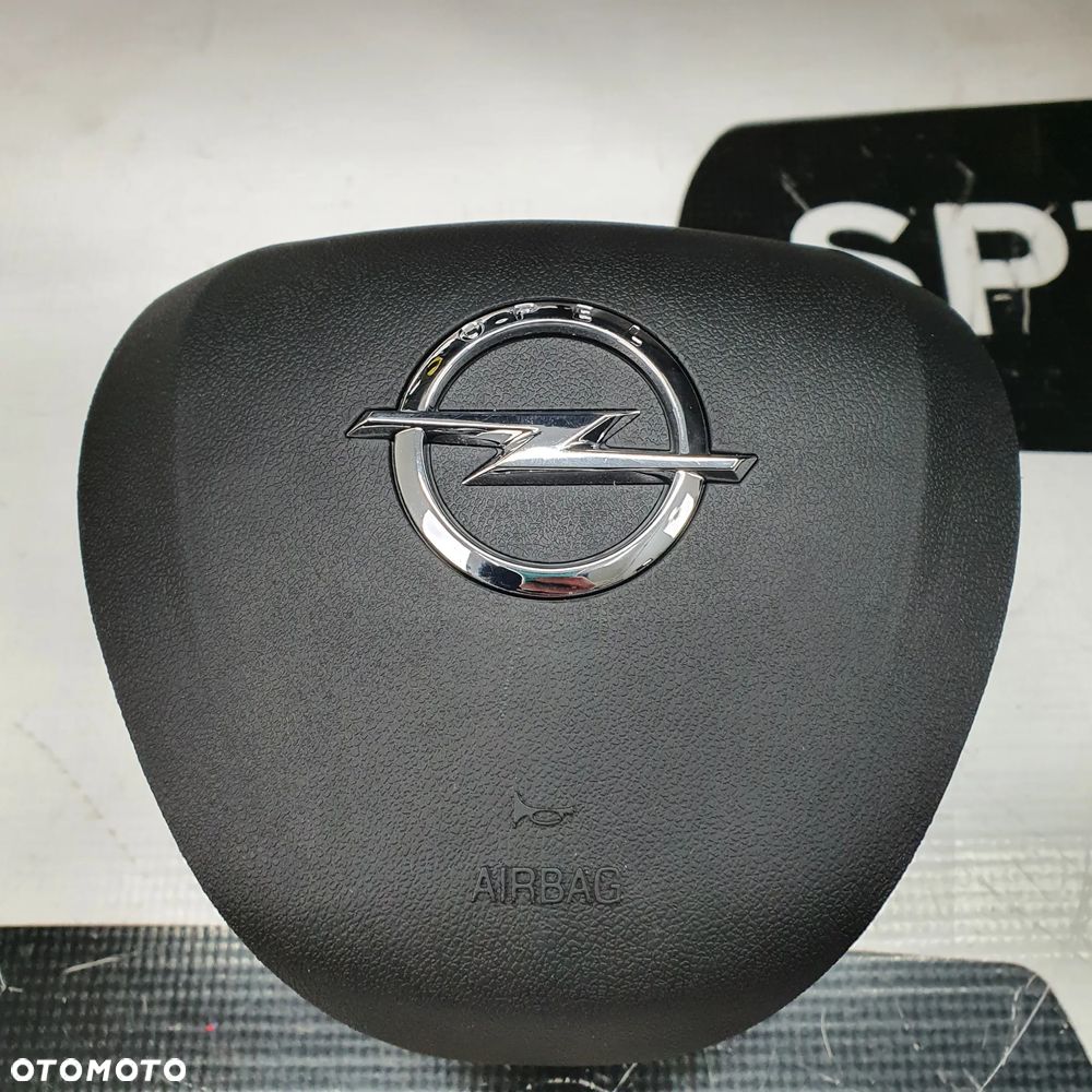 OPEL CORSA E DESKA ROZDZIELCZA KONSOLA KOKPIT PULPIT PODUSZKI AIRBAG AIR BAG NAPINACZE KIT SET - 6