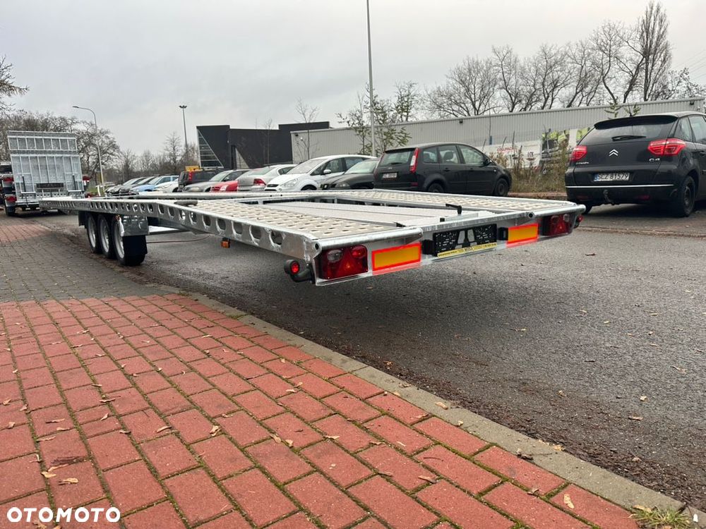 Wiola Laweta Wiola L35G85 8.5x2 ze skosem dwa auta 3 osie koła 195r13c - 6