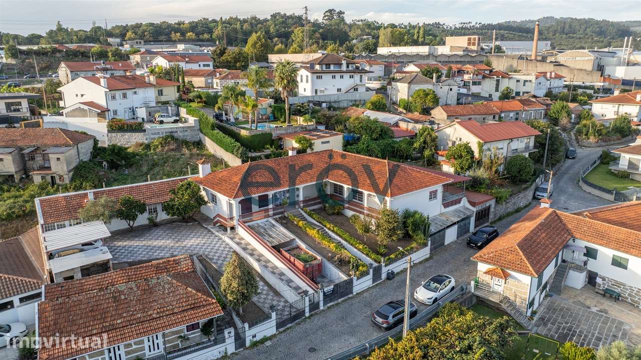 Moradia T4 com Armazém de 388 m² em Moreira de Cónegos – Guimarães - Grande imagem: 5/58