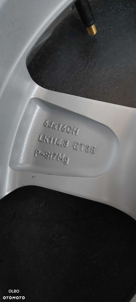 Alufelgi Nissan 16 cali 5x114,3 ET  38 - 2