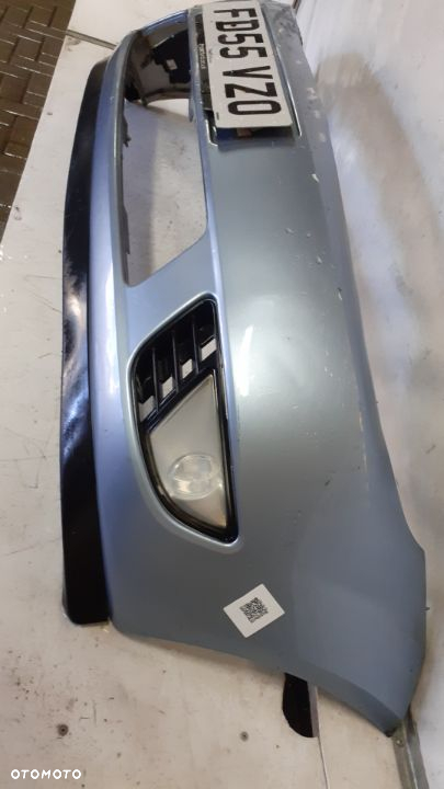 ) ZDERZAK PRZÓD PRZEDNI DO FORD FIESTA MK6 VI J4 BŁĘKITNY HALOGENY - 3