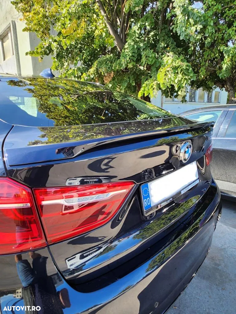 Eleron Portbagaj PERFORMANCE BMW X6 F16 2015-2018 Calitate premium vopsit PROFESIONAL negru lucios Safir Black Metallic cod 475 sau alb Alpine weiss 3 cod 300 ⭐️⭐️⭐️⭐️⭐️ - 9
