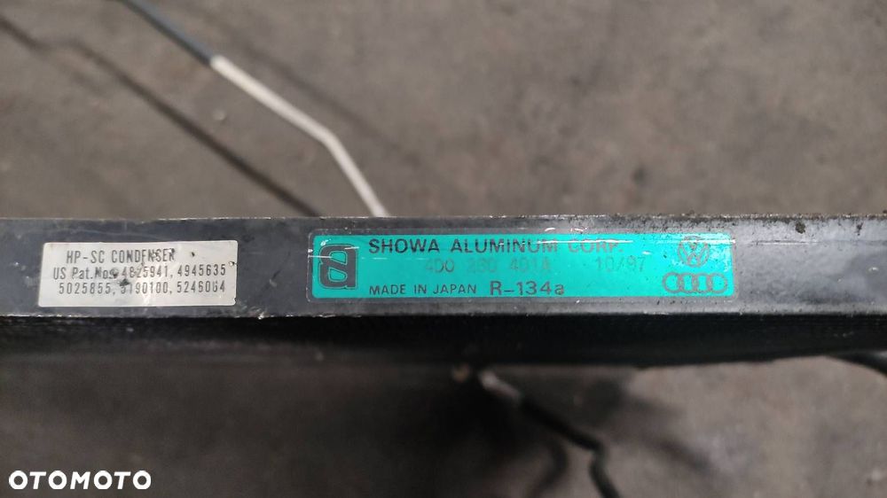 CHŁODNICA KLIMATYZACJI AUDI A8 D2 ABZ 4.2 V8 4D0280401A - 2