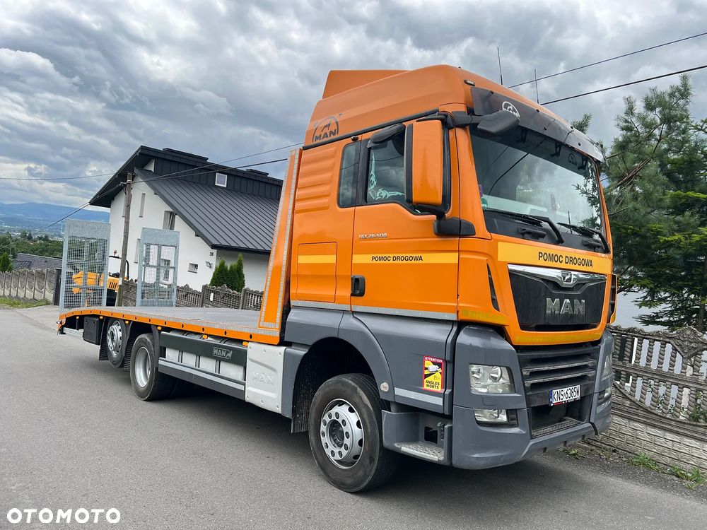 MAN TGX 26.500 | XLX | Euro 6 | 6x2 | INDIVIDUAL | Skrętna Oś | Nowa Zabudowa | Rampy Hydrauliczne | Autolaweta 8,20m | Pomoc Drogowa | Najazd | z Niemiec | STAN PERFEKCYJNY | Tylko 587 tys km | - 20