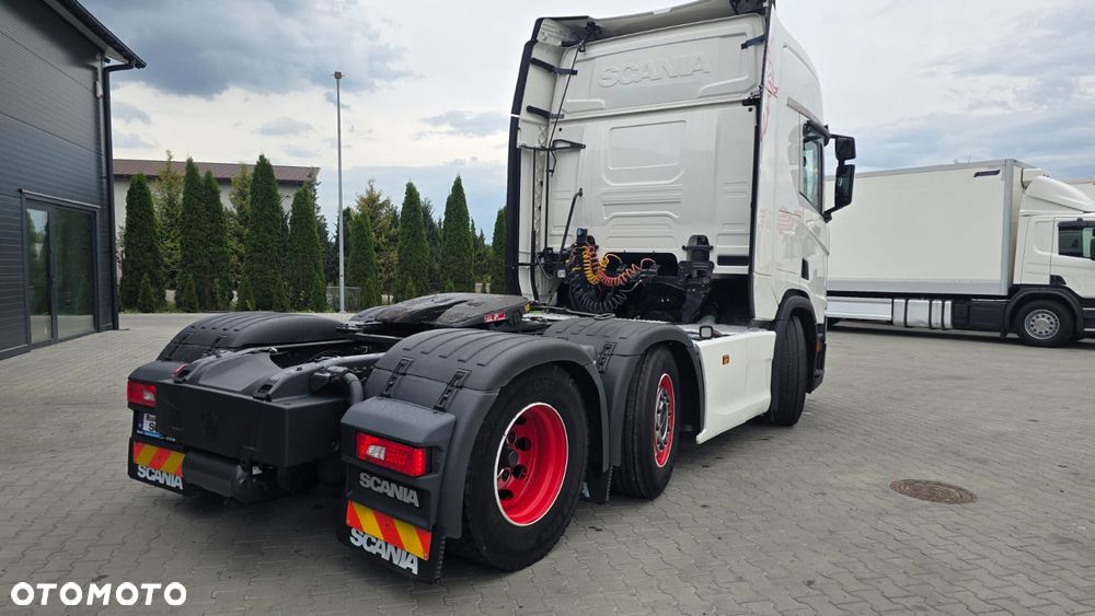 Scania Scania R500 bez EGR 6x2 pusher retarder full air 2 zbiorniki super stan świeży import! - 3