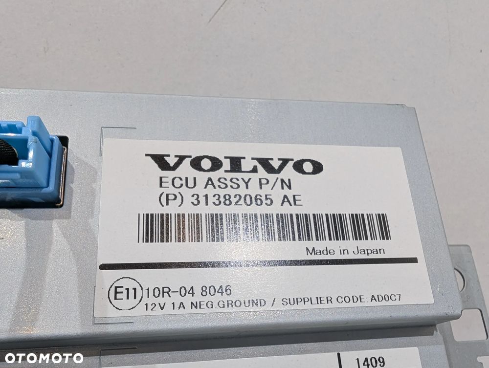 VOLVO XC60 V60 S60 RADIO EKRAN CZYTNIK CD 31421873AA 31382065AE - 9