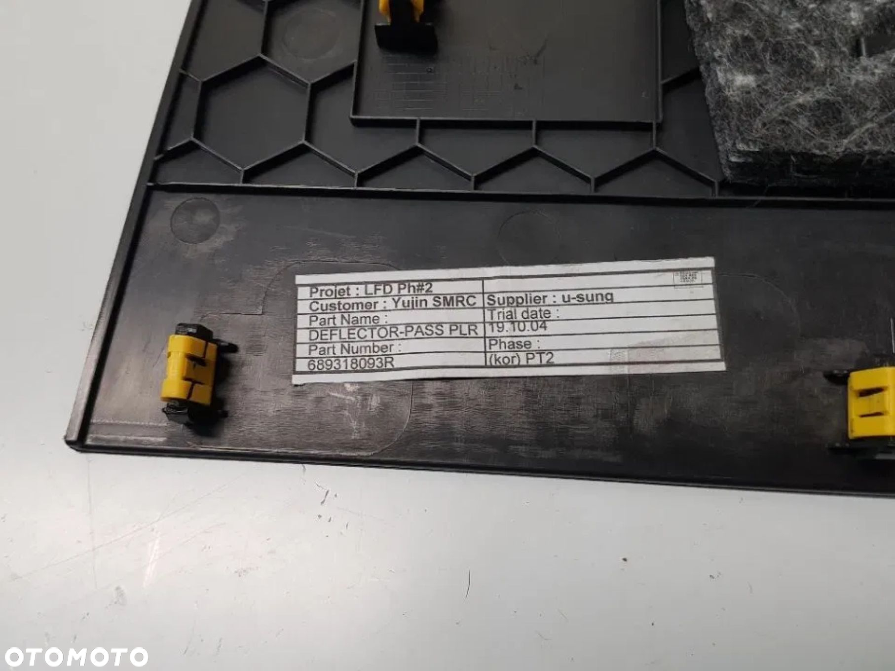 OSŁONA TUNELU lewa prawa 689306158R 689318093R Renault Talisman - 4
