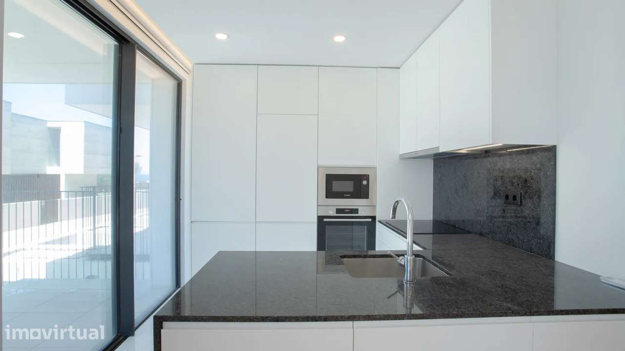 T2 Como Novo c/ Vistas Mar e Garagem Box em Canidelo - Grande imagem: 3/12