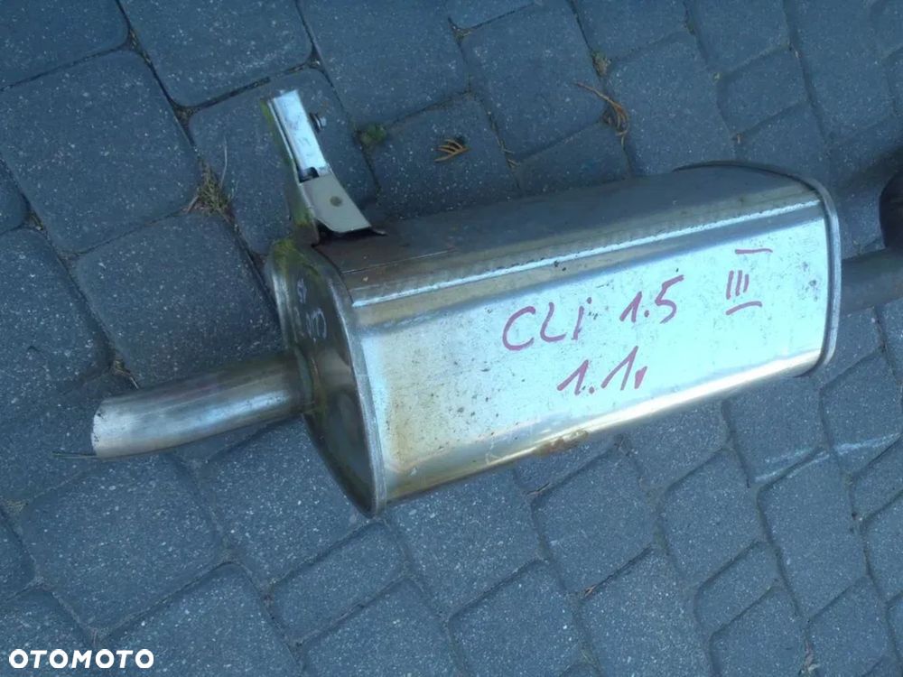 Wydech Tłumik Rura Wydechowa renault clio III modus thalia - 4