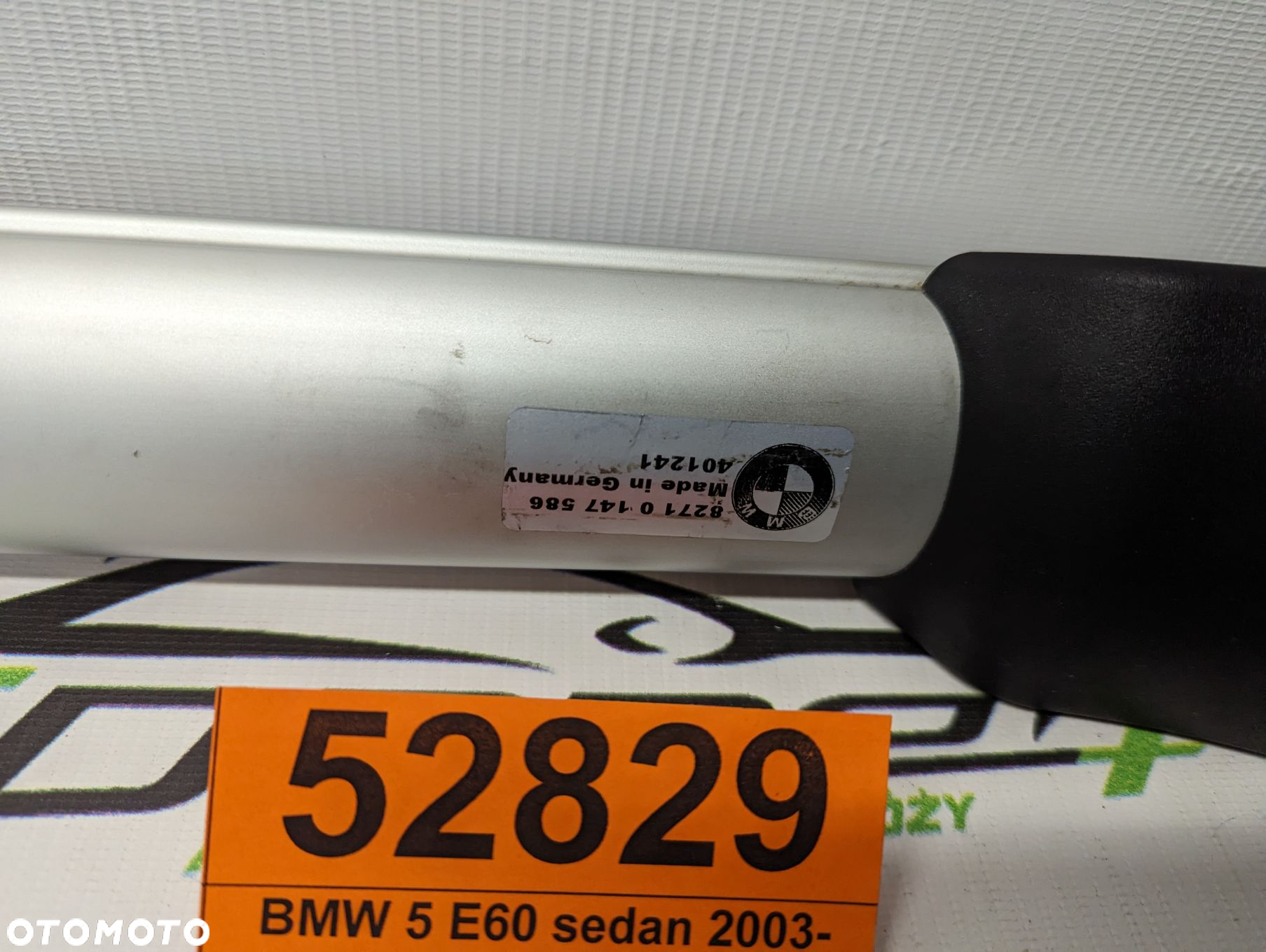Bagażnik dachowy bazowy belki poprzeczki BMW 5 E60 sedan 2003-2009 sedan - 7