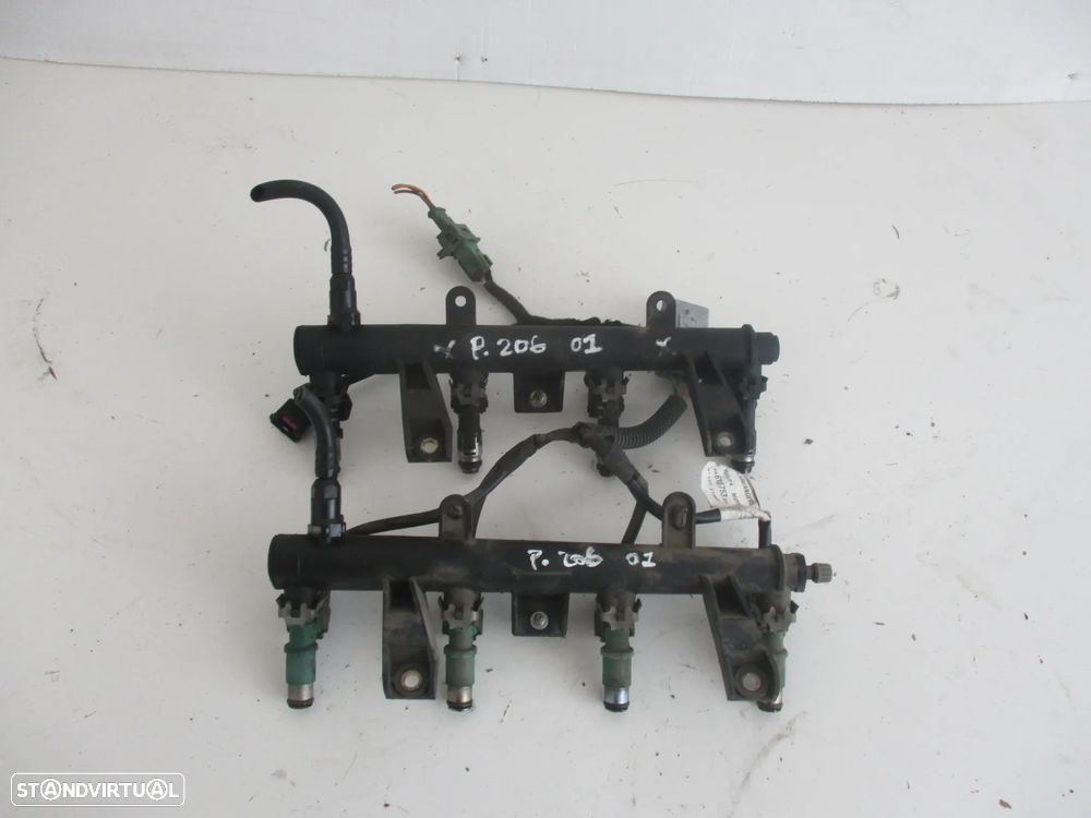 injectores injector injetores injetor gasolina peugeot 206 / citroen - 1