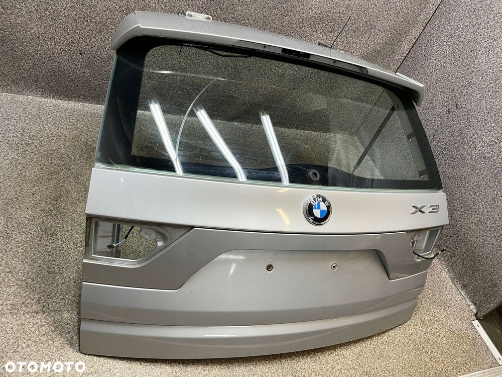 Klapa bagaznika szyba listwa tyl LIFT BMW X3 E83 354/7 srebrna 80 umFe ORG - 10