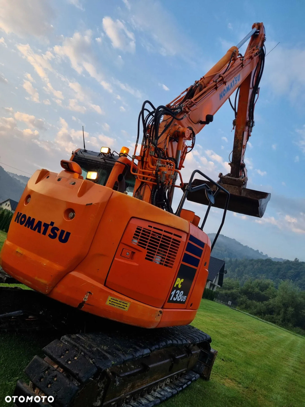Komatsu Koparka 15 ton PC138US-10 3x Łamane ramię Klima 2017r z Norwegii 5100mt centr.smarowanie Jak Nowa z Norwegii