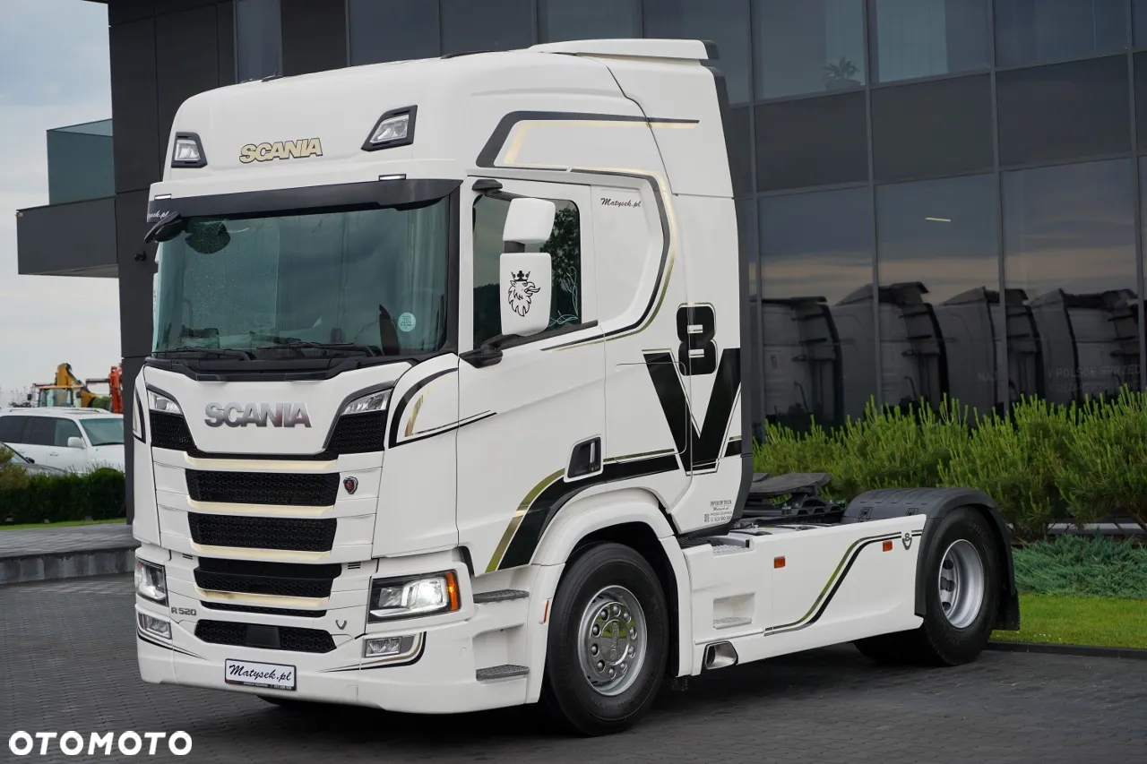 Scania R 520 / V8 / HYDRAULIKA / RETARDER / KLIMA POSTOJOWA  / CAŁA NA PODUSZKACH  / OPONY 100% /  PO KONTRAKCIE SERWISOWYM / SPROWADZONY - 2
