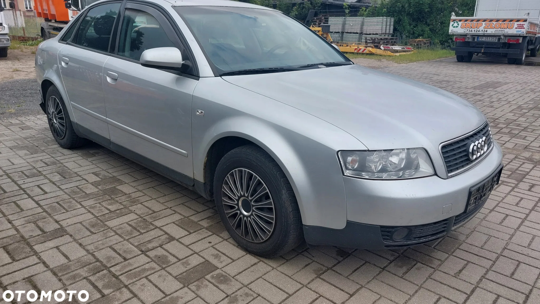 Audi A4 B6 na części 2001 r. 1,6 b drzwi szyby fotele podsufitka silnik skrzynia lusterko maska klapa - 9