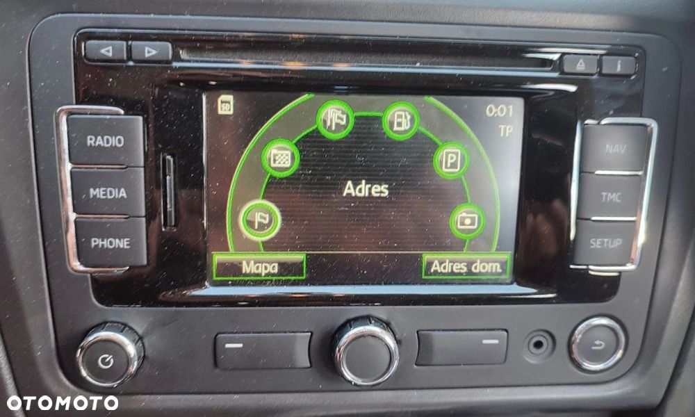 RADIO NAWIGACJA NAVI GPS SKODA RAPID FABIA II 5JA035192H - 1