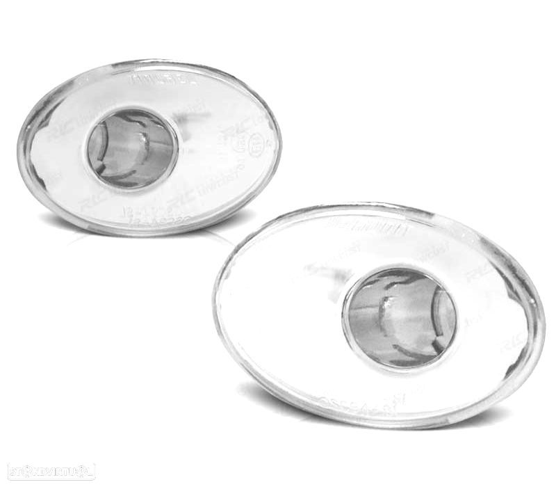 PISCAS LATERAIS OPEL ASTRA F CORSA B C TIGRA 91-06 CROMADO LISO - 1