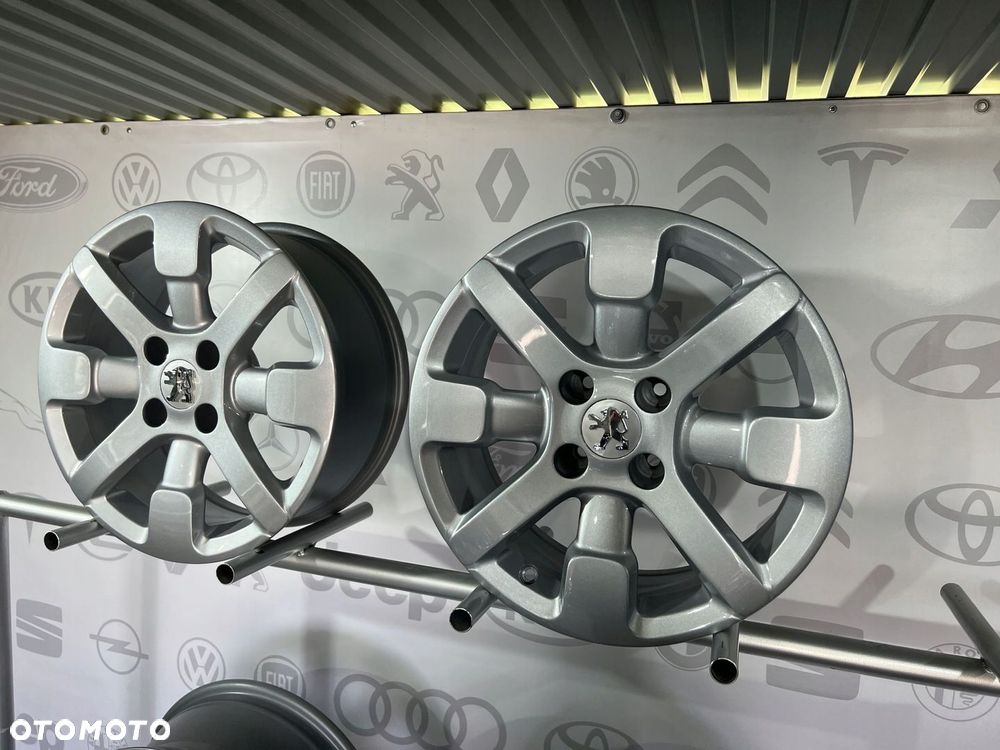 FELGI ALU PEUGEOT CITROEN C4 CACTUS 16 4X108 ET19 ORYGINALNE - 5