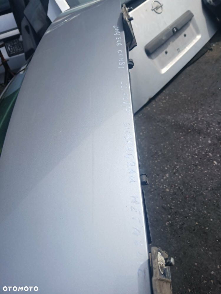 BMW E46 kombi klapa bagażnika kod lakieru Silbergrau Metallic - 5