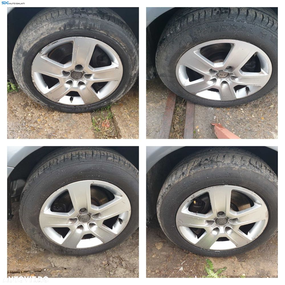 Set 4 Jante Roti Aliaj 205 55 16 R16 5x112 Volkswagen Golf 5 2004 - 2008 [K7931] - 1