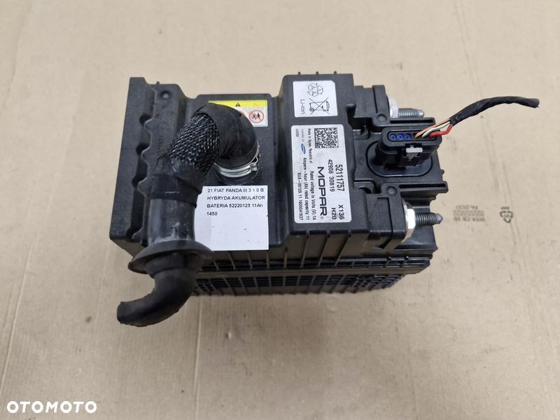 FIAT PANDA III 3 1.0 B HYBRYDA AKUMULATOR BATERIA 52220123 11AH - 2