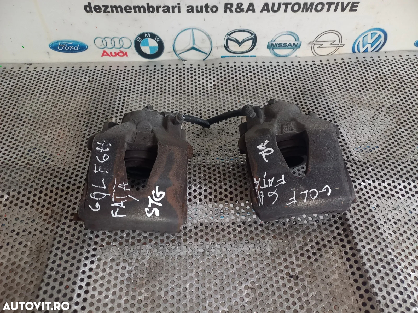 Etrieri Etrier Fata Vw Golf 6 VI Touran Jetta 1.6 Diesel Cod Motor CAY - 5