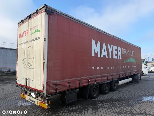 Krone SD Naczepa Ciężarowa MEGA OSIE BPW, PODNOSZONA OŚ, PODNOSZONY DACH - 1