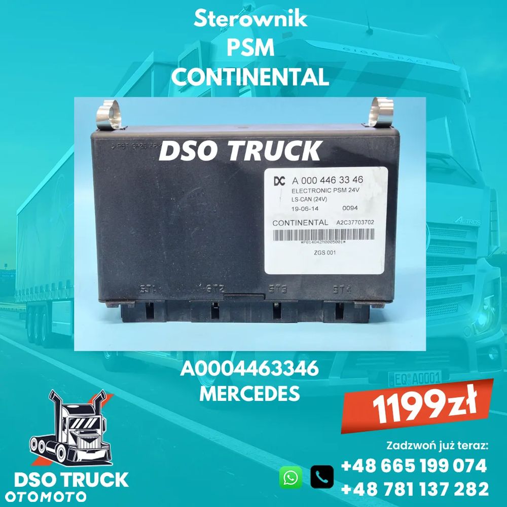 A0004463346 MERCEDES PSM CONTINENTAL Sterownik Komputer - 1