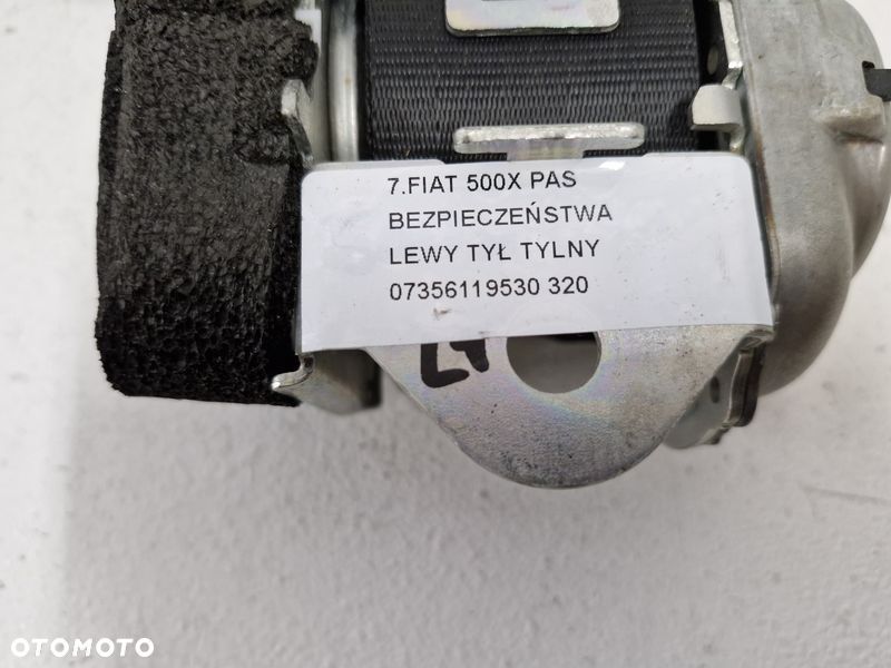 fiat 500x 500 x pas bezpieczeństwa lewy tył tylny 07356119530 - 7