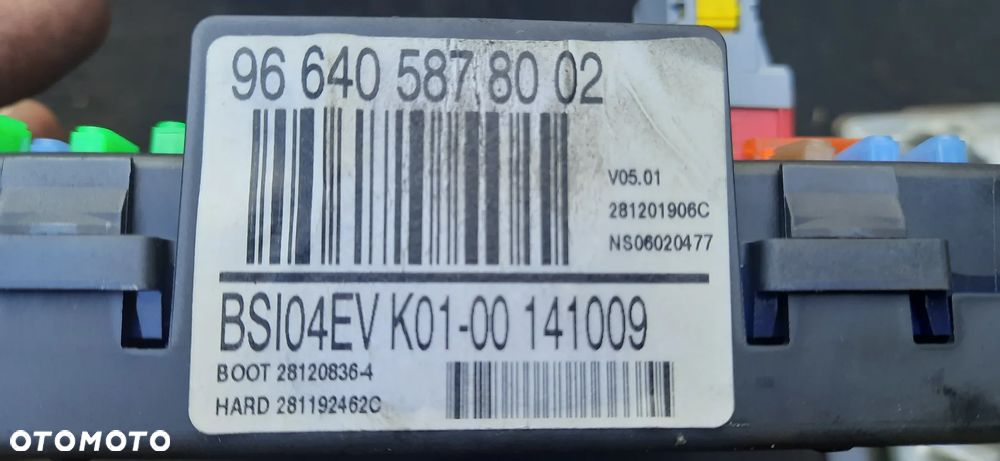 Citroen c4 picasso 2.0 hdi Automat zestaw startowy 9666095880 9661642180 sid803a 5ws40690b 9664058780 02 - 5